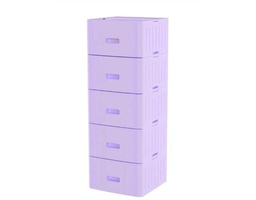 [Đặt Trước] Tủ Lắp Ghép Matsu Lock 5 Ngăn 45x45x127cm (Note chọn màu) Duy Tân
