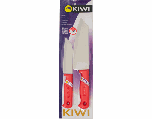 Bộ 2 Dao Tiện Lợi (475, 173P) Cán Nhựa Kiwi