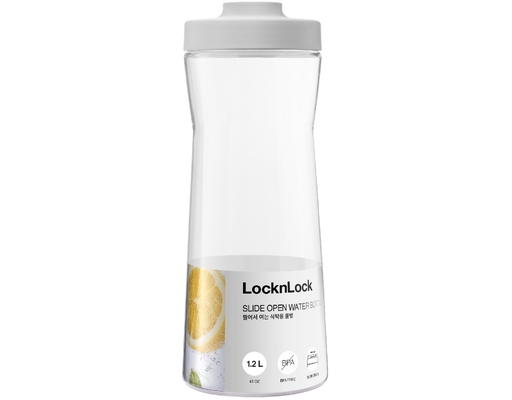 Bình Slide Open 1.2L Màu Trắng LocknLock