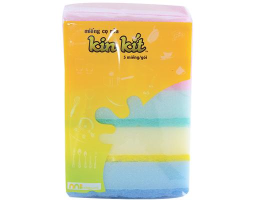 Lô 5 Miếng Mút Rửa Kinkit