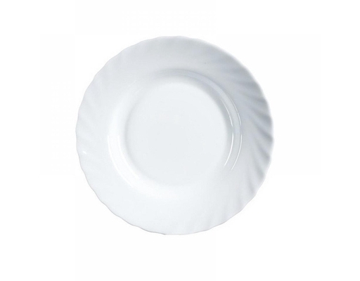 Đĩa Thủy Tinh Sâu Trianon Trắng 23cm Luminarc