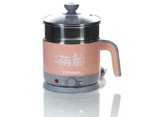 Tiross Bình Đun Đa Năng 1.2L Màu Hồng TS1366