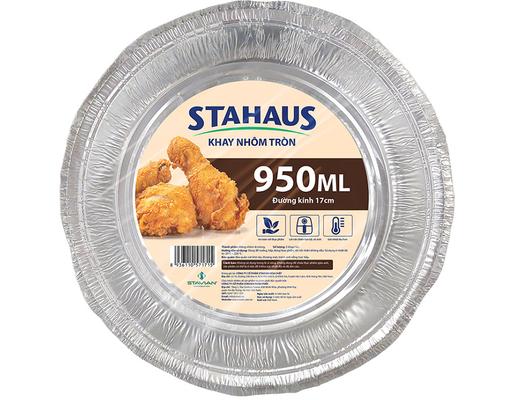 Khay Nhôm Tròn 950ml Stahaus