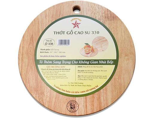 Thớt Gỗ Tròn 330 Gỗ Trường Sơn