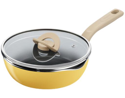 Chảo Nồi Có Nắp Đa Năng 3In1 22cm Màu Vàng Đậm Tefal