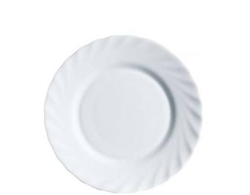 Đĩa Thủy Tinh Trianon Trắng 20cm Luminarc