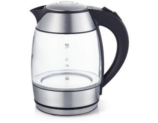 LocknLock Ấm Điện Đun Nước Thủy Tinh EJK418SLV