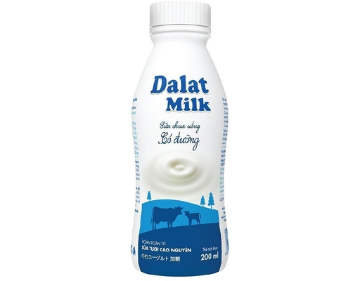 Sữa Chua Uống Có Đường 200ml Dalatmilk